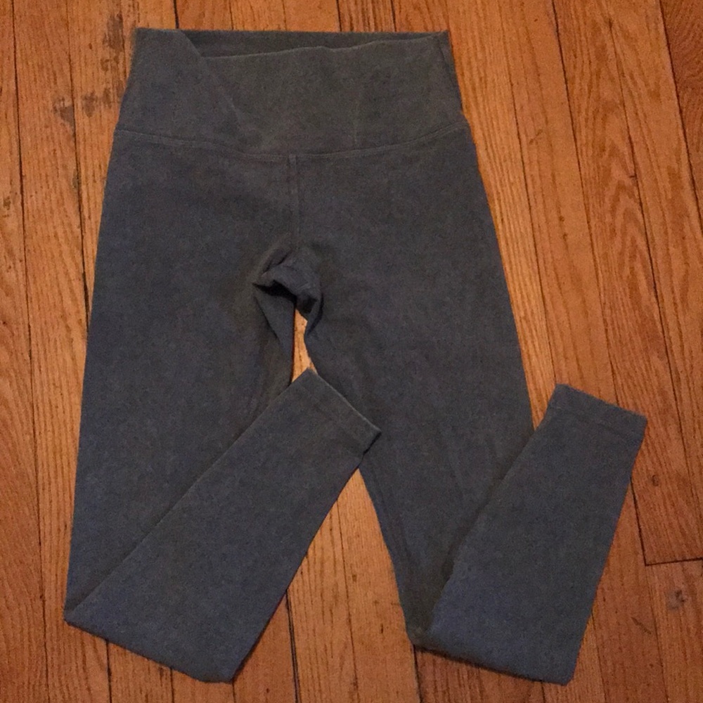 Light blue high rise, full-length Wunder unders